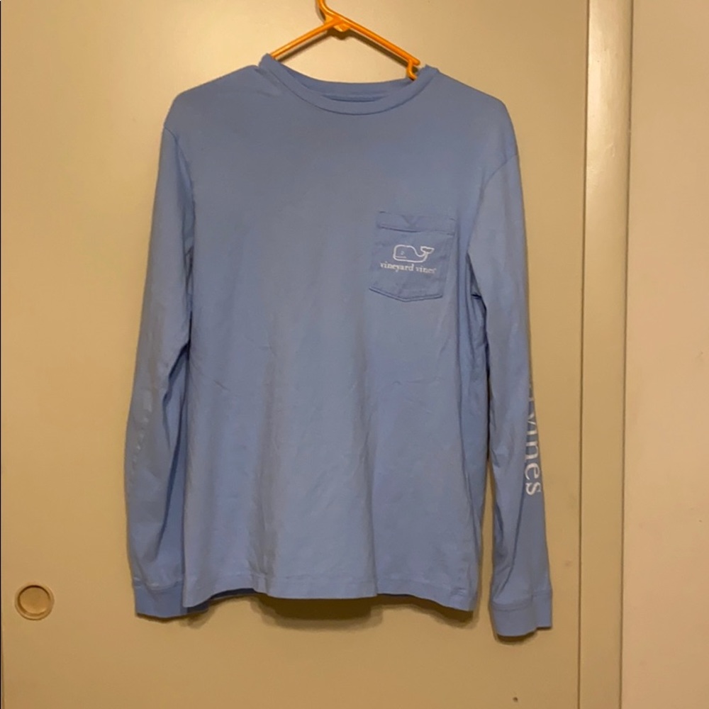 Blue long sleeve Vineyard Vines shirt